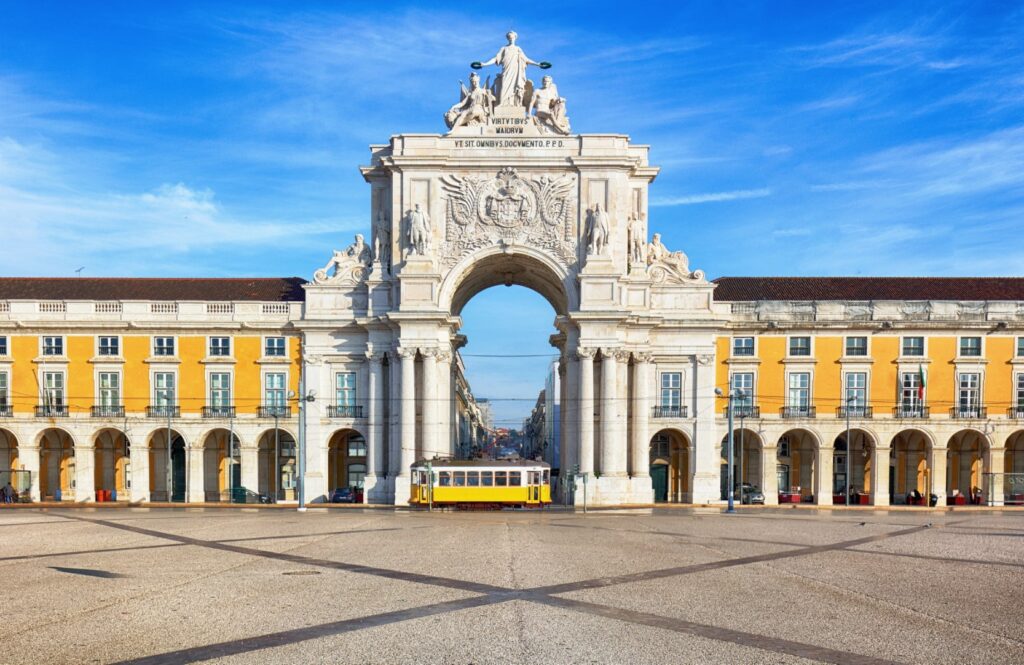 Lissabon Praca do Comercio