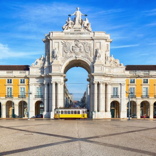 Lissabon Praca do Comercio