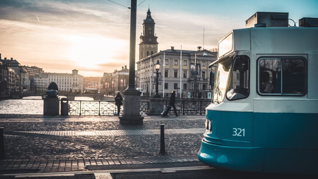 Oude tram in Oslo