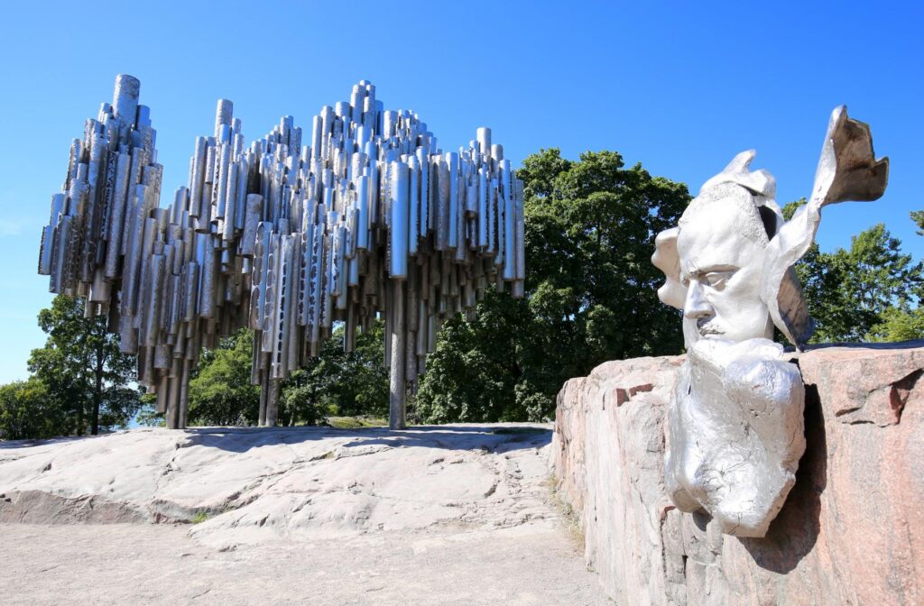 Sibelius Monument Helsinki Finland